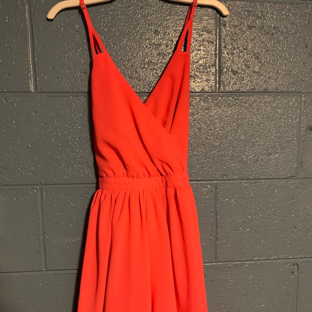 Pink summer romper